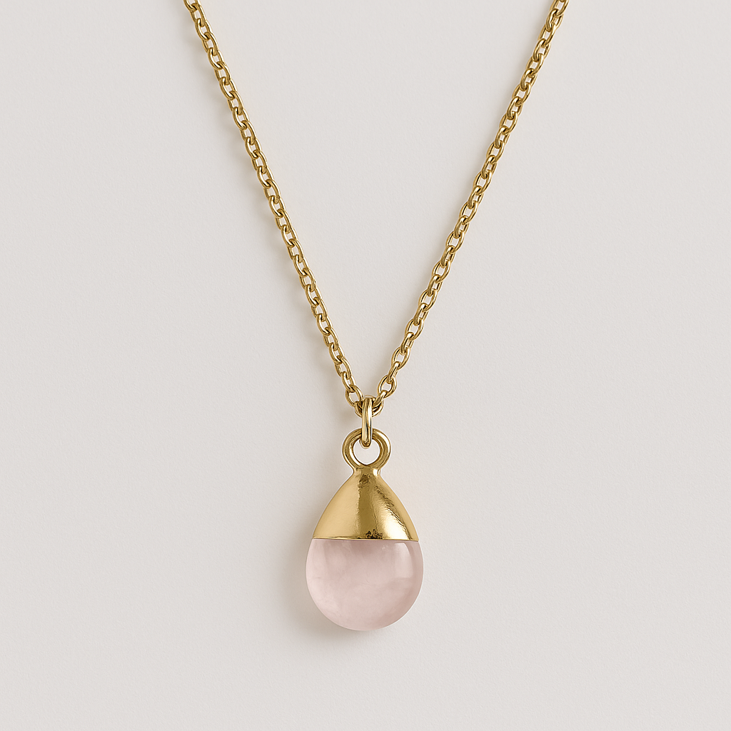 Ethereal Gemstone Pendant Necklace