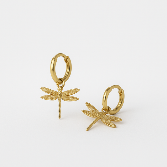 Golden Wings Mini Hoops