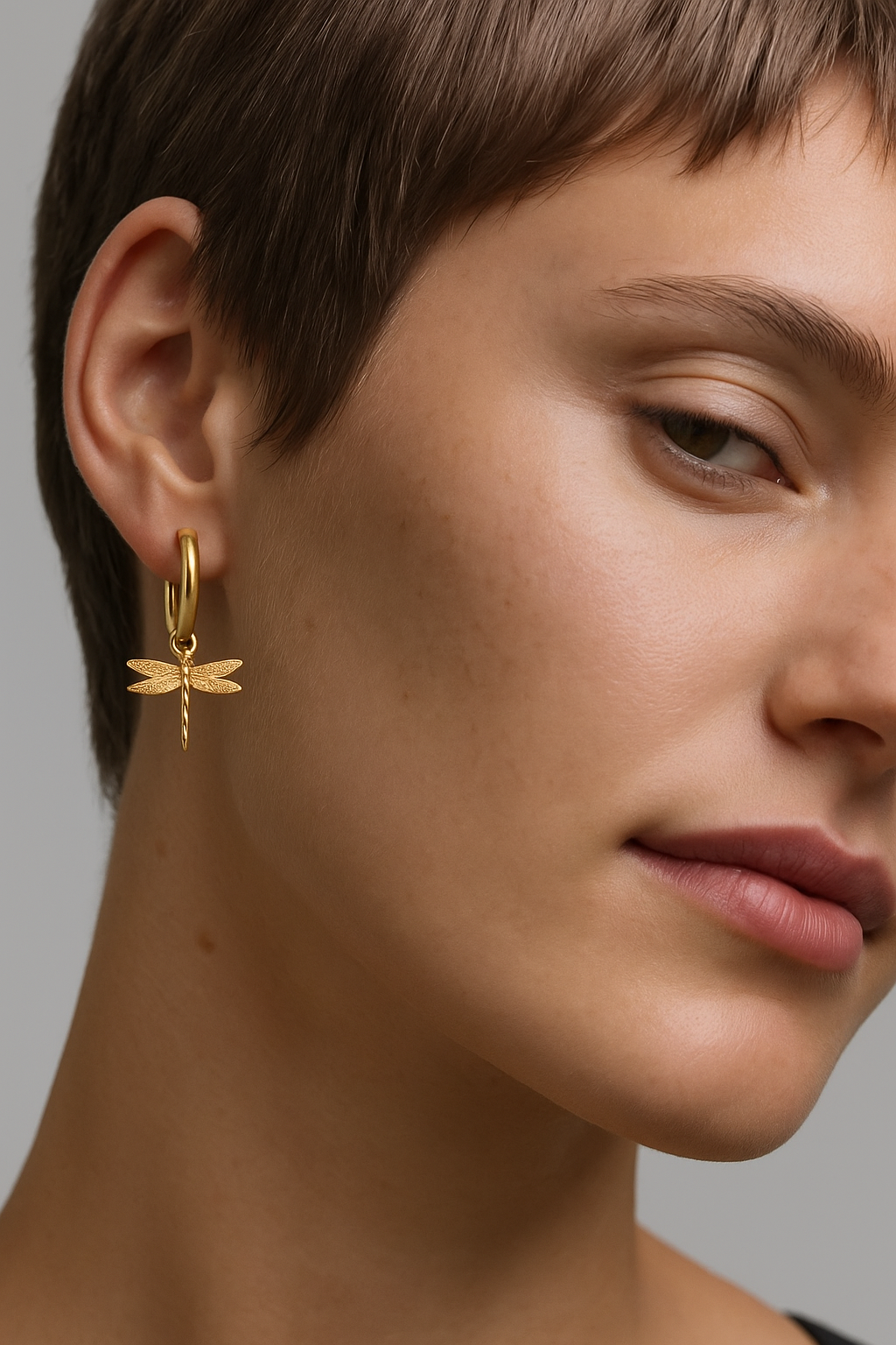 Golden Wings Mini Hoops